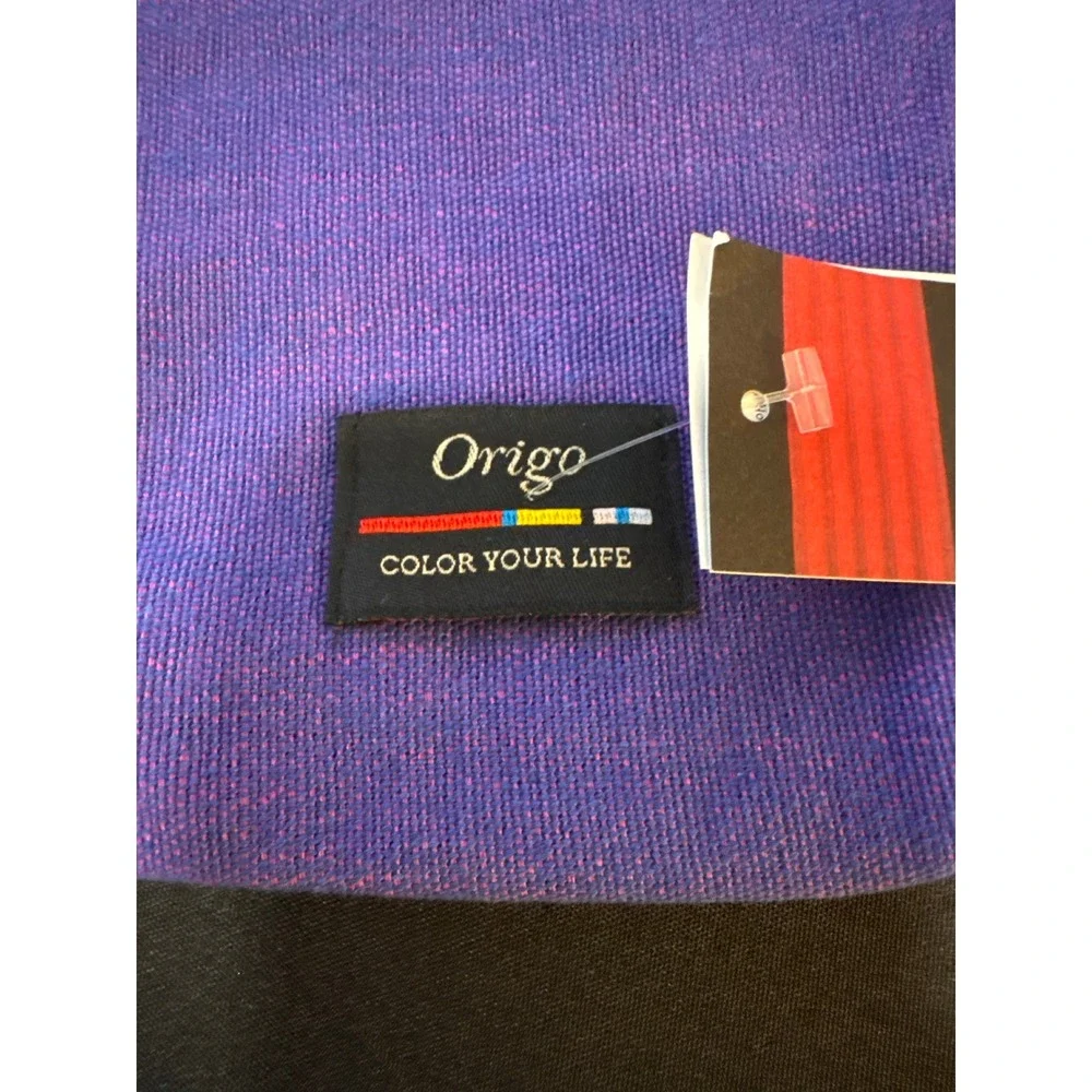 Origo Color Your Life Mini Crossbody Bag Handwoven Woven Purple Blue Pink NWT